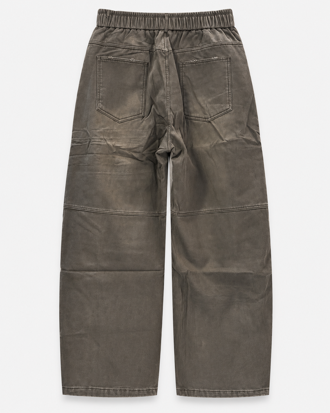 Pants-Pantalón Gris Sunfade - vista trasera sobre fondo neutro
