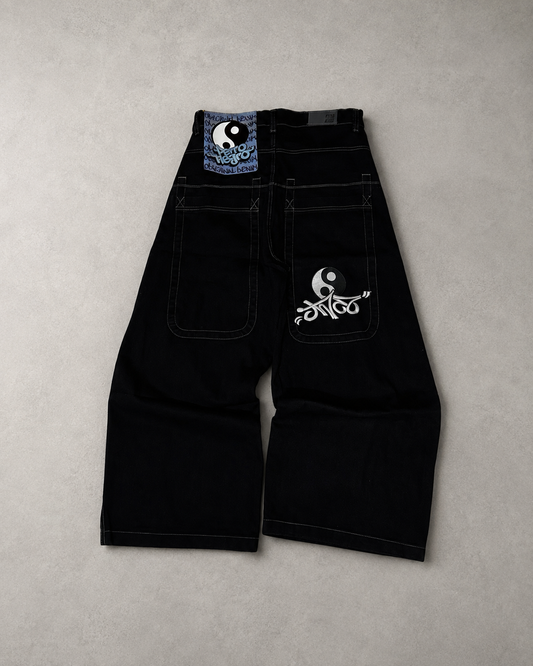 PN JNCO Yin Yang — Negro Suavizado