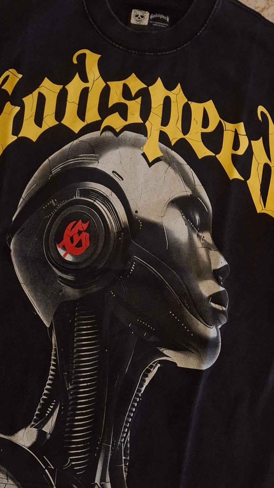 Playera Godspeed Robot