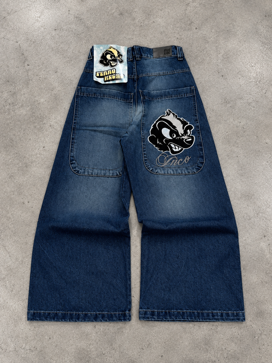 Jeans J*NCO Ferro Negro Azul
