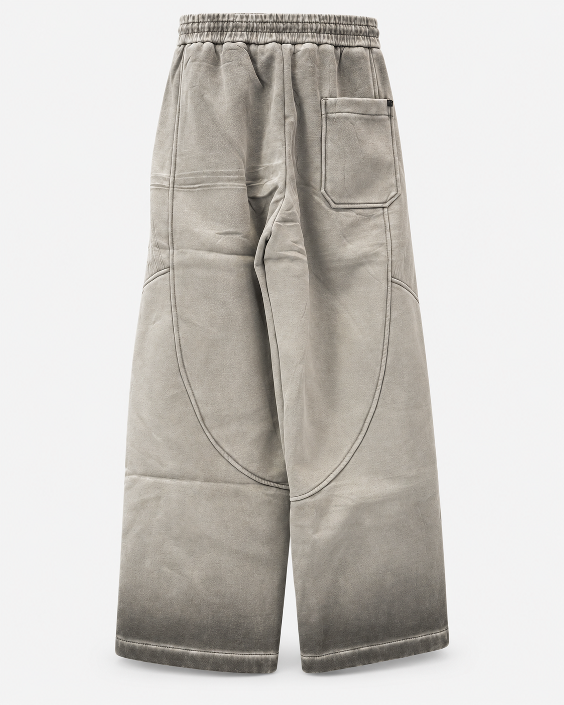 Pants Gris Claro Spraywash - vista trasera sobre fondo neutro