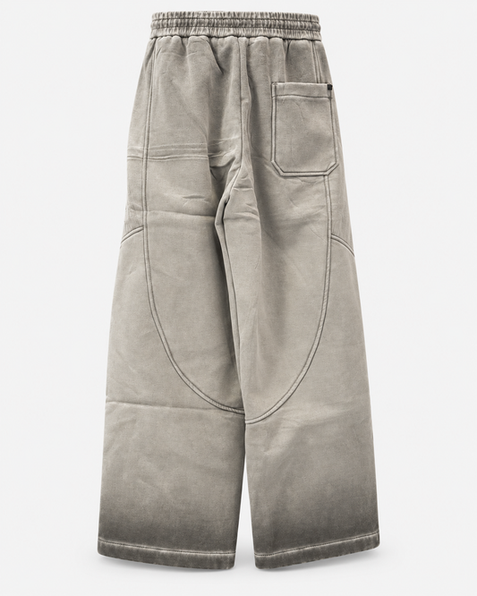 Pants Gris Claro Spraywash - vista trasera sobre fondo neutro