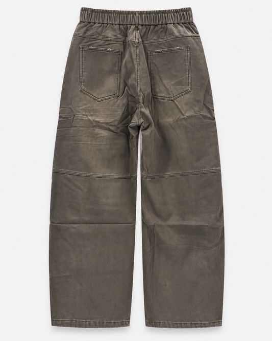Pants-Pantalón Gris Sunfade - vista trasera sobre fondo neutro