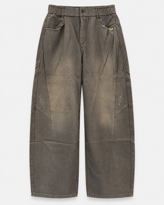 Pants-Pantalón Gris Sunfade - vista frontal sobre fondo neutro
